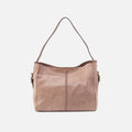Render Shoulder Bag In Buffed Leather – Hazel