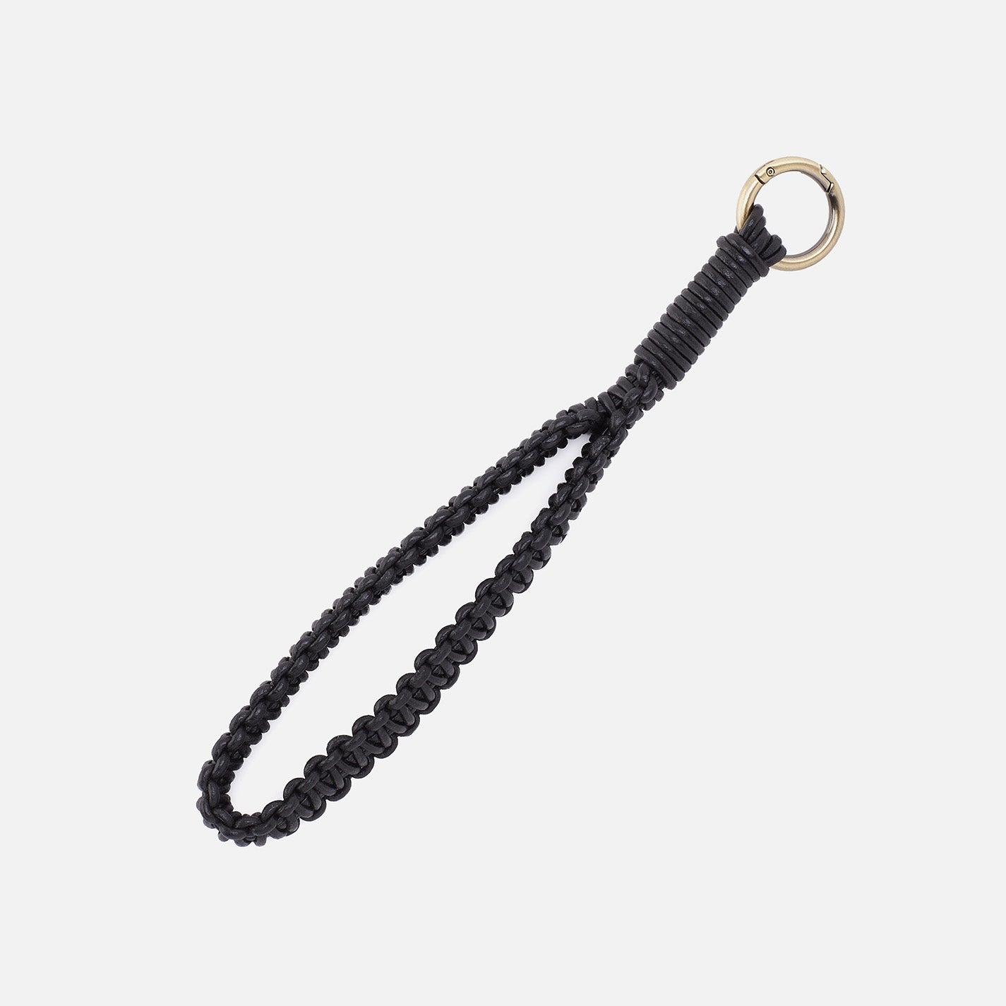 Leather Cord Strap In Coated Leather Cording – Black