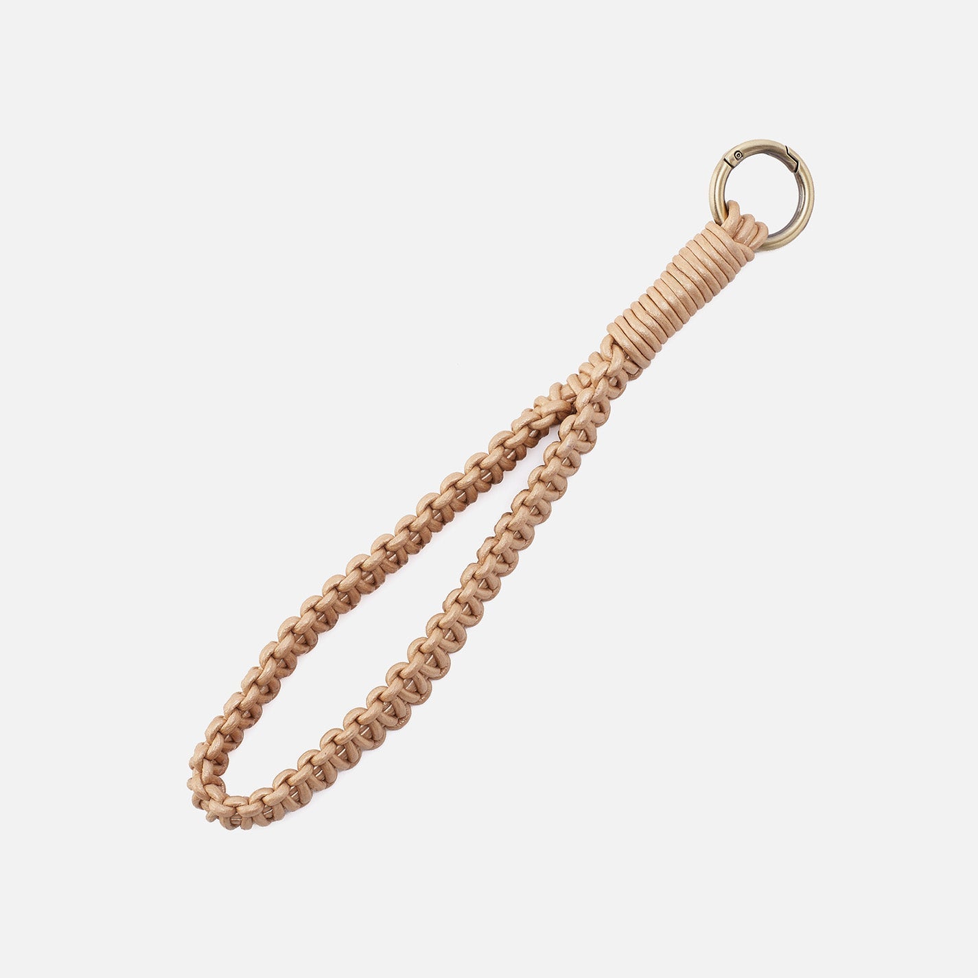 Leather Cord Strap In Coated Leather Cording – Golden