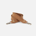 Whipstitch Guitar Strap in Buffed Leather – Whiskey