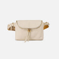 Fern Large Belt Bag In Pebbled Leather – Birch