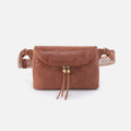 Fern Large Belt Bag in Buffed Leather – Burnished Saddle