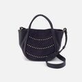 Margot Satchel In Smooth Leather – Navy