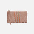 Foray Large Wallet In Buffed Leather – Hazel
