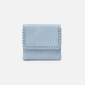 Foray Small Wallet In Buffed Leather – Sky