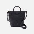 Maggie Crossbody In Smooth Leather – Black Quilted Rose