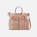 Sheila Large Satchel In Buffed Leather – Hazel