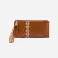 Vida Wristlet in Polished Leather – Truffle