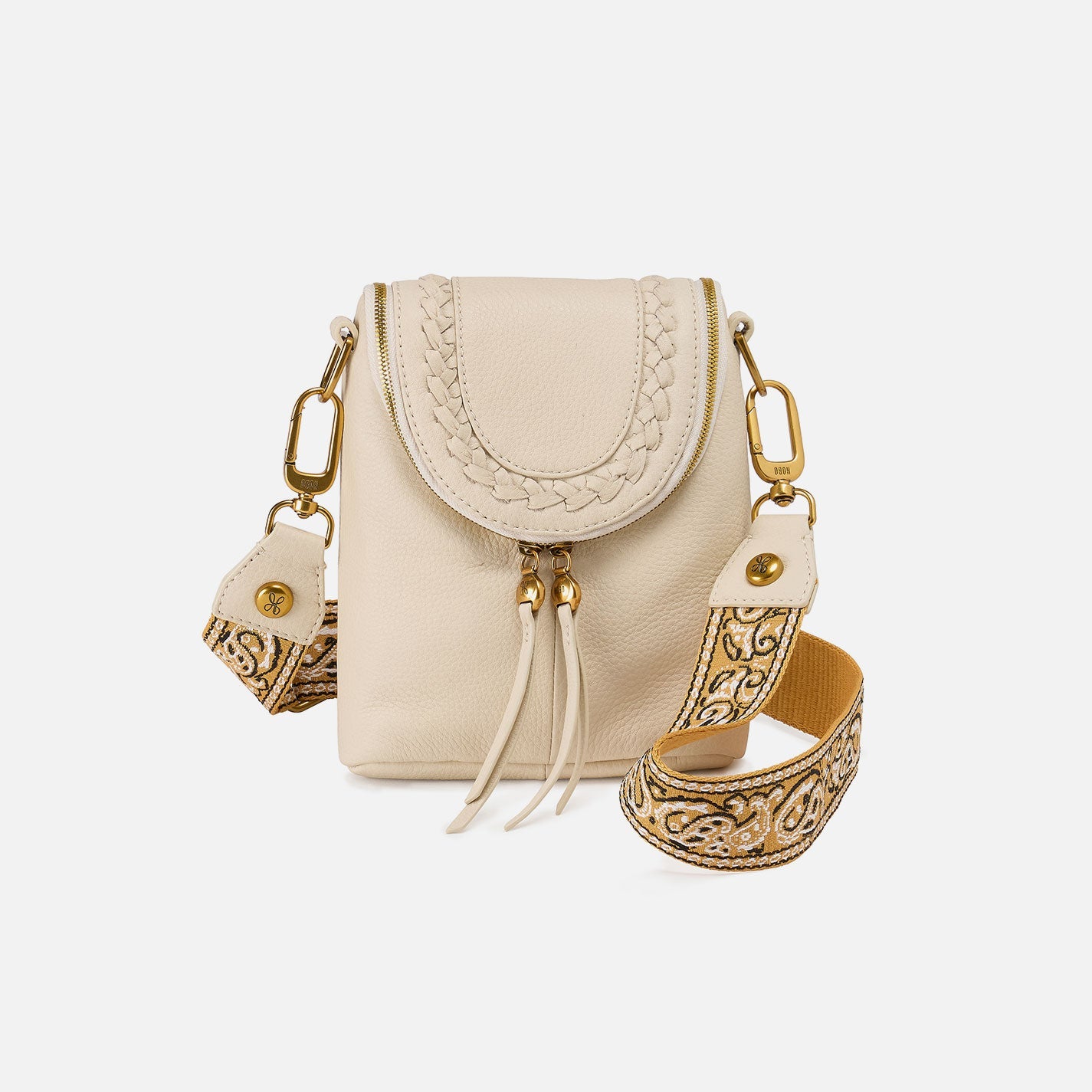 Fern Crossbody In Pebbled Leather – Birch