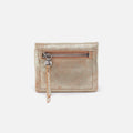 Lumen Mini Wallet In Metallic Leather – Saddle Stardust