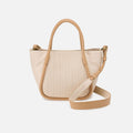 Margot Satchel In Pebbled Leather – Cream