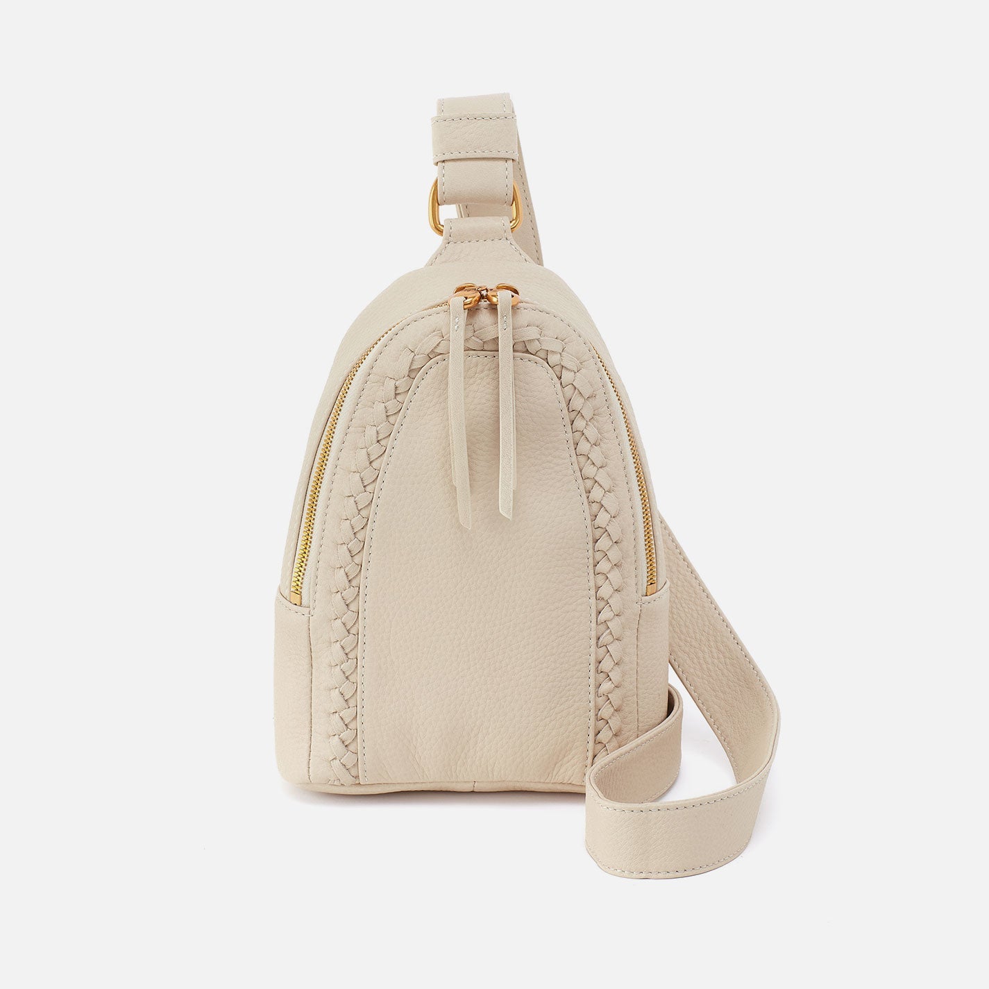 Fern Sling In Pebbled Leather – Birch