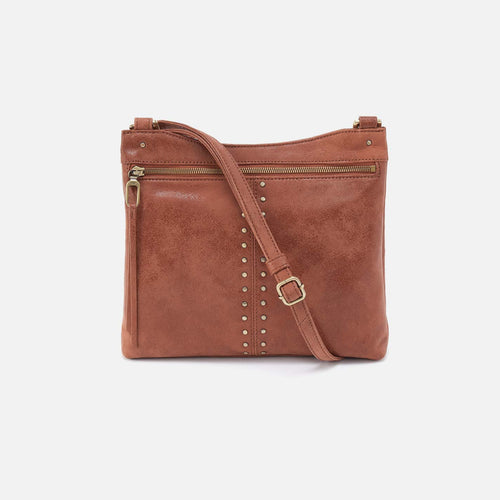 Cambel Crossbody in Buffed Leather – Burnished Saddle