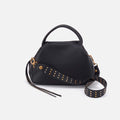 Darling Small Satchel in Pebbled Leather – Black
