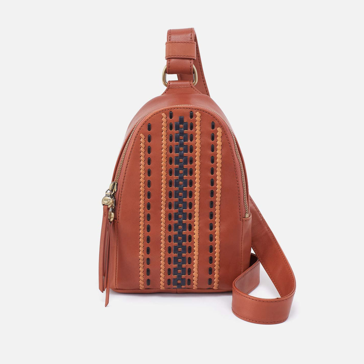 Fern Sling in Smooth Leather with Multi Stitch – Timberline