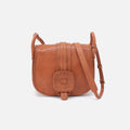 Kiva Large Crossbody in Washed Leather – Harvest Wheat