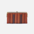 Lauren Clutch-Wallet in Smooth Leather with Multi Stitch – Timberline