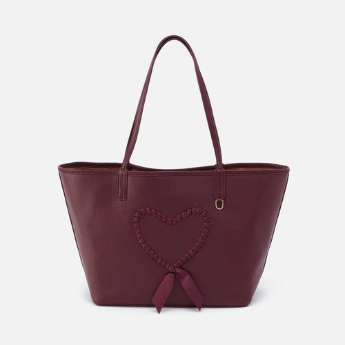 All That Tote in Pebbled Leather – Mulberry Glaze