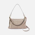 Avon Shoulder Bag in Aniline Gloss Leather – Stone Gloss