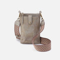 Cass Phone Crossbody in Nubuck Leather – Golden Granite