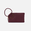 Sable Wristlet in Pebbled Leather – Mulberry Glaze