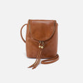 Fern Crossbody in Polished Leather – Truffle