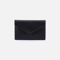 Goldie Card Case in Pebbled Leather – Black
