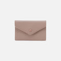 Goldie Card Case in Pebbled Leather – Warm Adobe