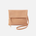Draft Crossbody In Pebbled Leather – Porcini