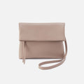 Draft Crossbody in Pebbled Leather – Warm Adobe