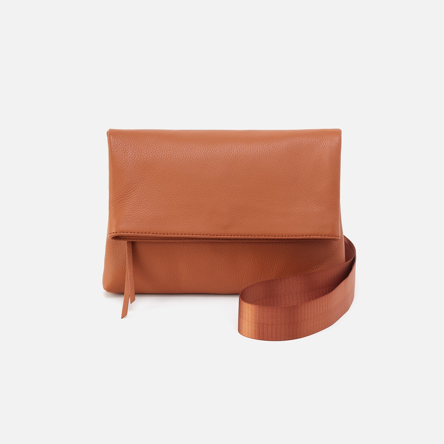 Grant Crossbody In Pebbled Leather – Butterscotch