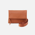 Grant Crossbody In Pebbled Leather – Butterscotch