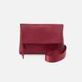 Grant Crossbody In Pebbled Leather – Wine
