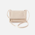 Grant Small Crossbody In Pebbled Leather – Cream