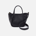Margot Satchel In Pebbled Leather – Black