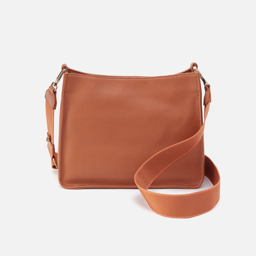 Cass Crossbody In Pebbled Leather – Butterscotch