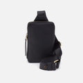 Grant Sling In Pebbled Leather – Black
