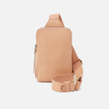 Grant Sling In Pebbled Leather – Porcini