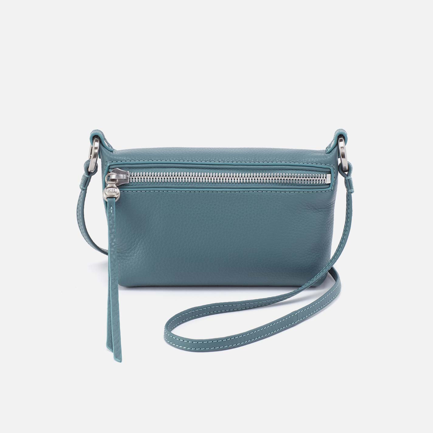 Run About Crossbody in Pebbled Leather – Agave Leaf