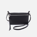 Run About Crossbody in Pebbled Leather – Black