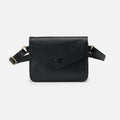 Margot Belt Bag In Pebbled Leather – Black