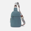 Cass Sling in Pebbled Leather – Agave Leaf