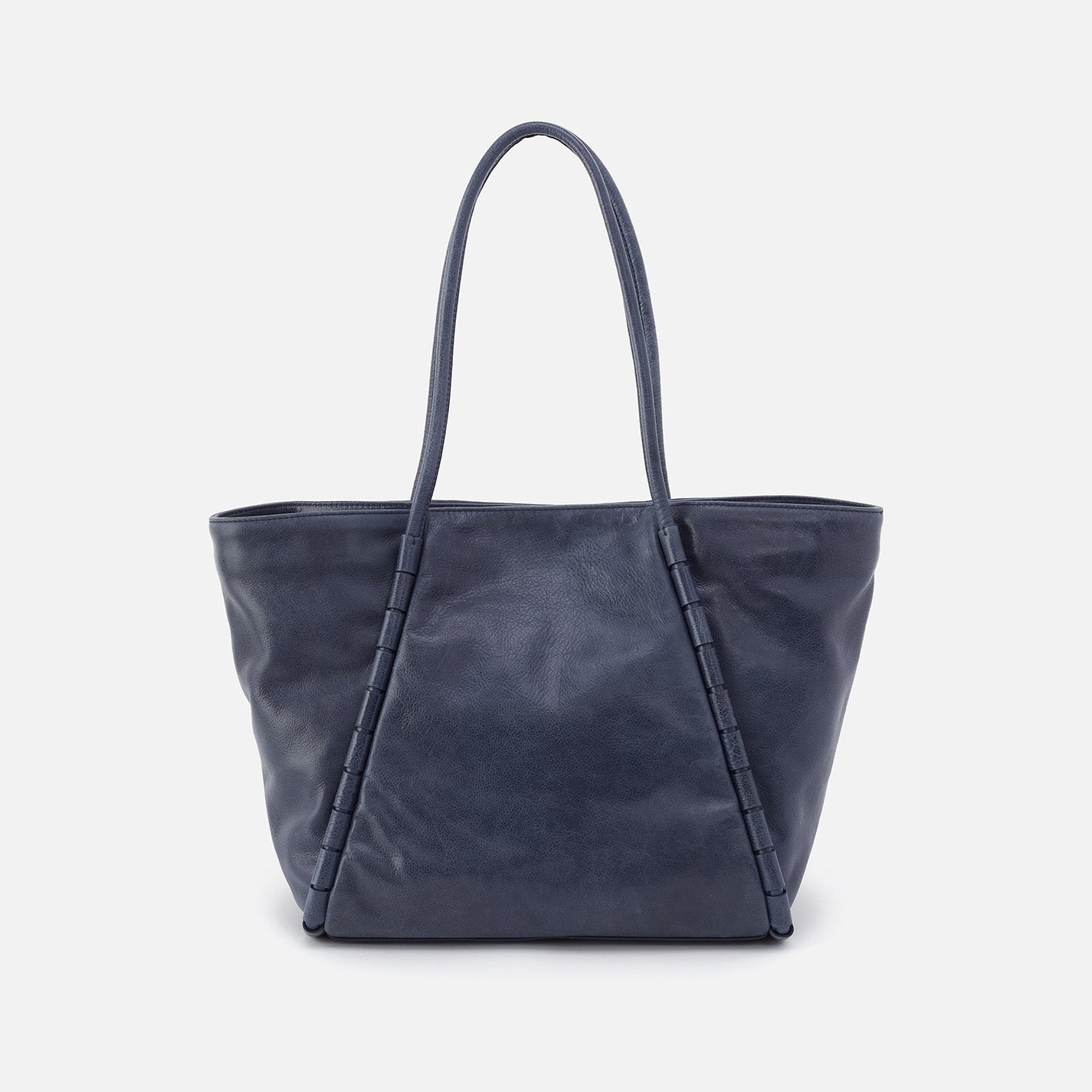 Phoebe Tote In Smooth Leather – Lapis