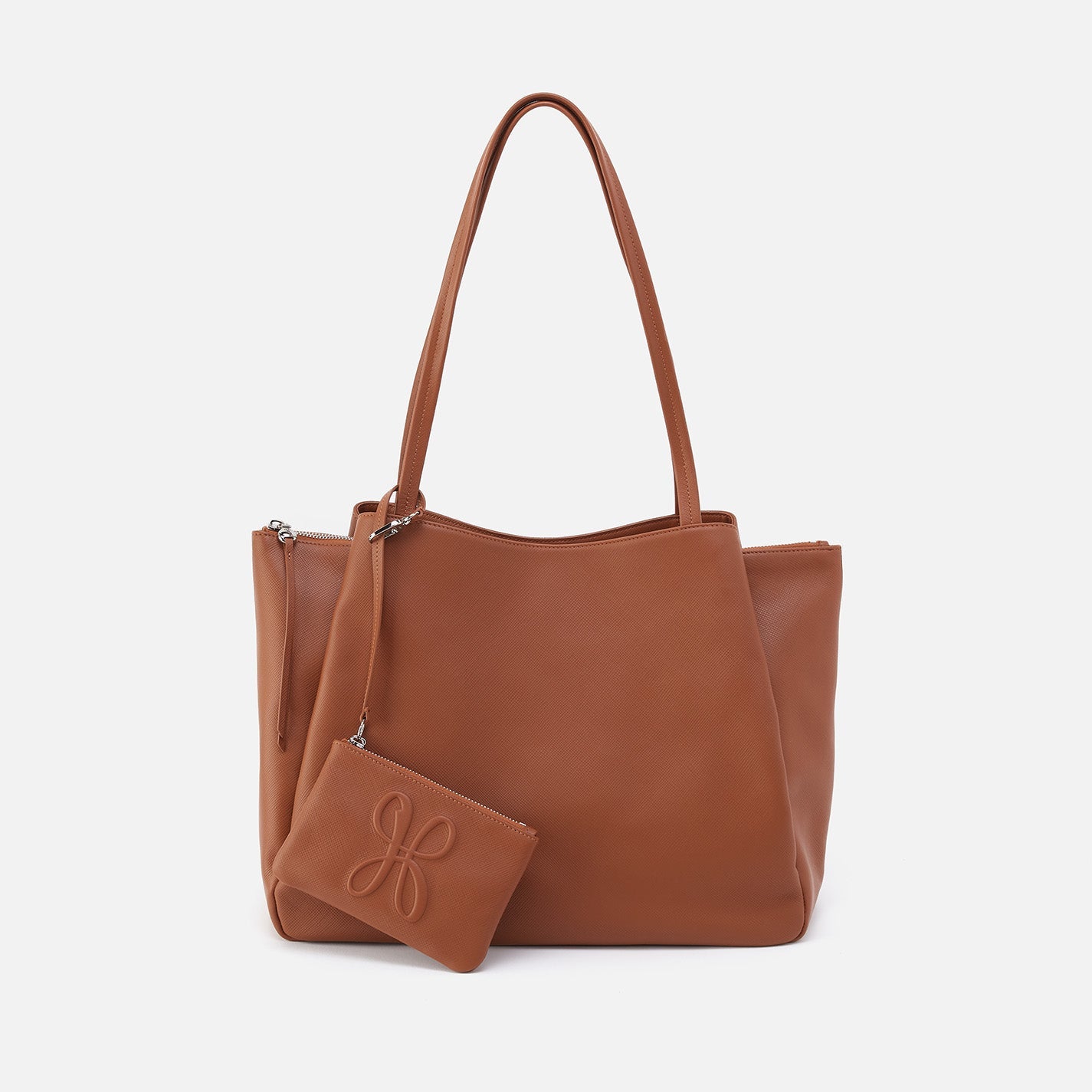 Essential Large Tote In Soft Saffiano Leather – Lion