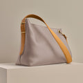 Rayna Shoulder Bag in Double-Faced Leather – Warm Adobe