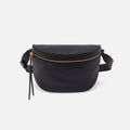 Juno Belt Bag in Smooth Leather – Black