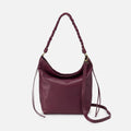 Lindley Hobo In Smooth Leather – Cordovan
