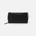 Spark Double Eyeglass Case in Pebbled Leather – Black