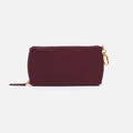 Spark Double Eyeglass Case in Pebbled Leather – Mulberry Glaze