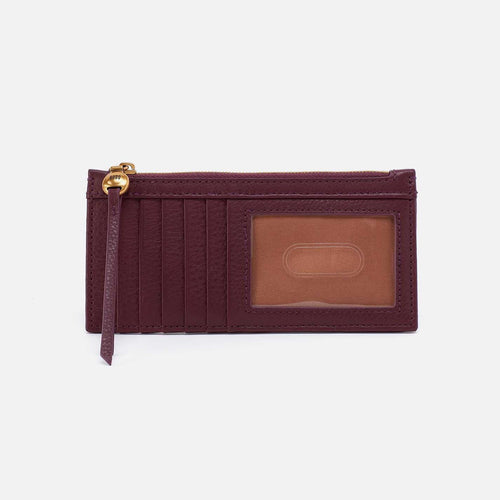 Carte Card Case in Pebbled Leather – Mulberry Glaze